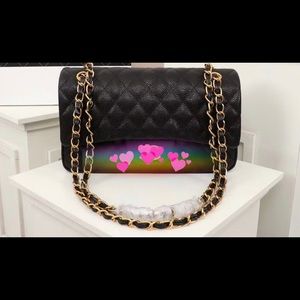 Quilted Leather Chain Women Handbag
